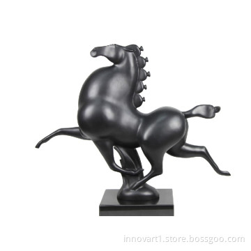 Polyresin animal sculpture for home decoration